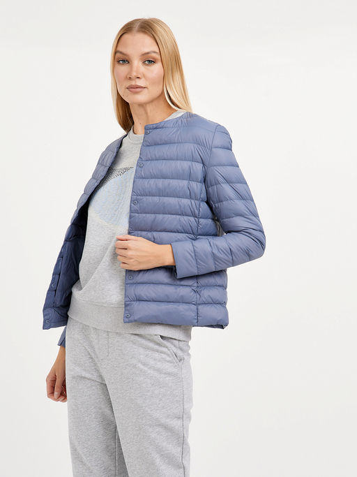 Ультралегкий женский пуховик на кнопках - Glenfield фото 3