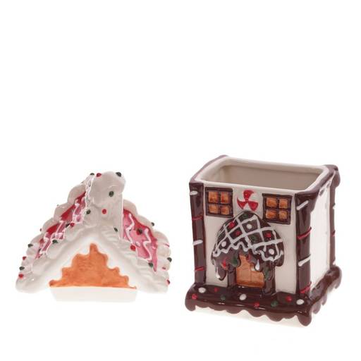 Конфетница "Сказочный дом",, 250 мл, L10 W8,5 H16,5 см, 2в.