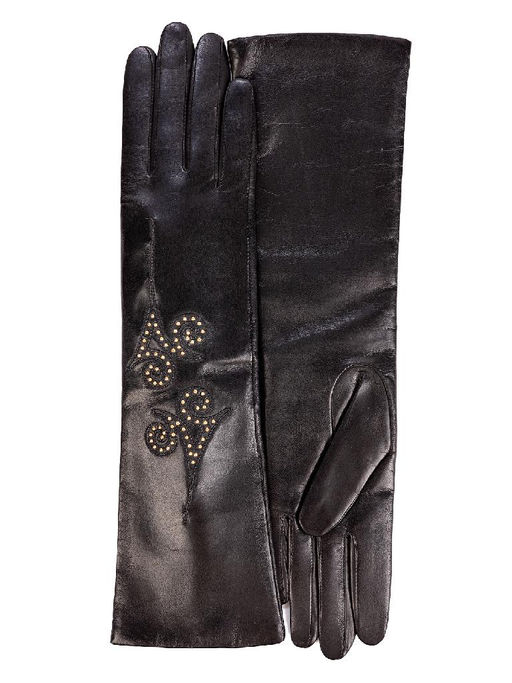 Перчатки женские ш+каш. F-IS0018 black - Eleganzza фото 2