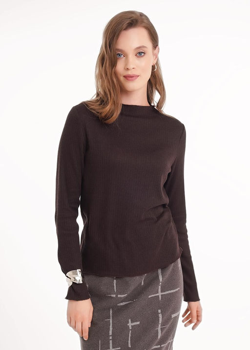 156991/187швс Джемпер женский (ЧЗ)