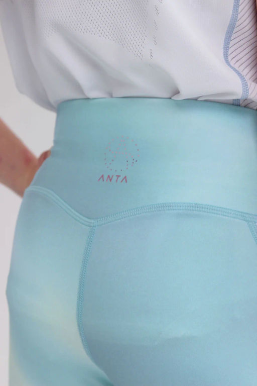 Брюки трикотажные голубой - Anta sport фото 5