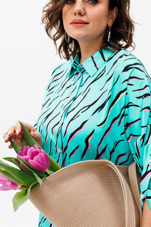 Костюм ANELLI 1407 лазурный  фото 2