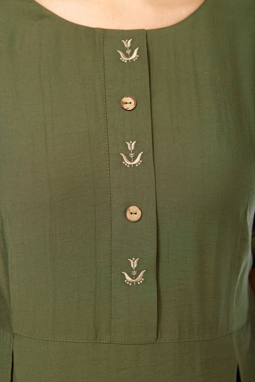 Платье Jurimex 3319 хаки  фото 4