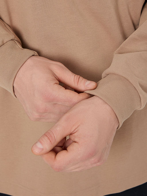 Лонгслив мужской бежевый - Mark formelle фото 6