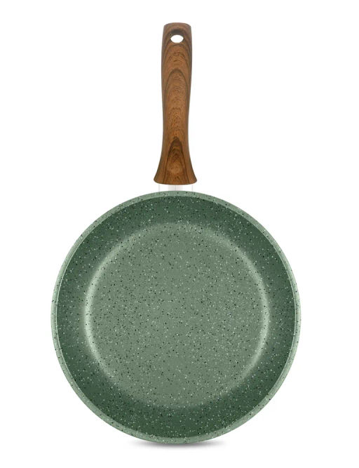 Сковорода индукционная ECO WAY несъемная ручка, 24 см - Нева металл посуда фото 8