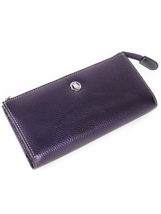 Женский кожаный кошелек на молнии Sergio Valentini СВ 8140-016