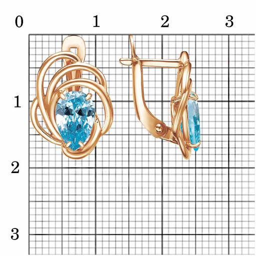 СЕРЬГИ 34815235Ак - Красная пресня фото 4