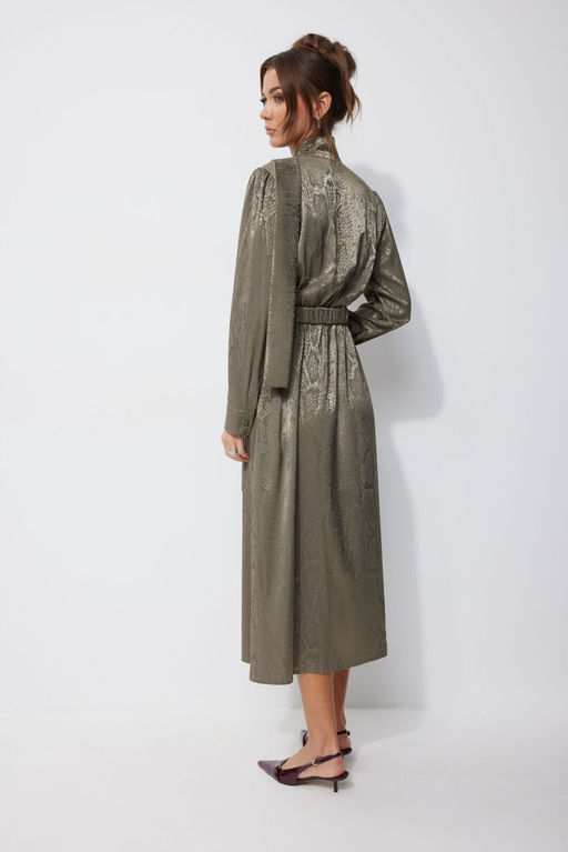 Платье LYUSHe 4248 оливка фото 3