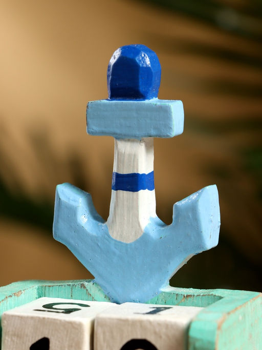 Календарь настольный Якорь, 7410 см, дерево, бирюзово-голубой - Simaland фото 5