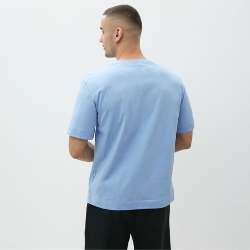 Футболка мужская MINAKU: Basic line MAN голубая, размер 44