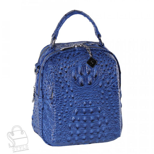 Рюкзак женский 69123-1 blue Velina Fabbiano-Safenta/50 в Новосибирске