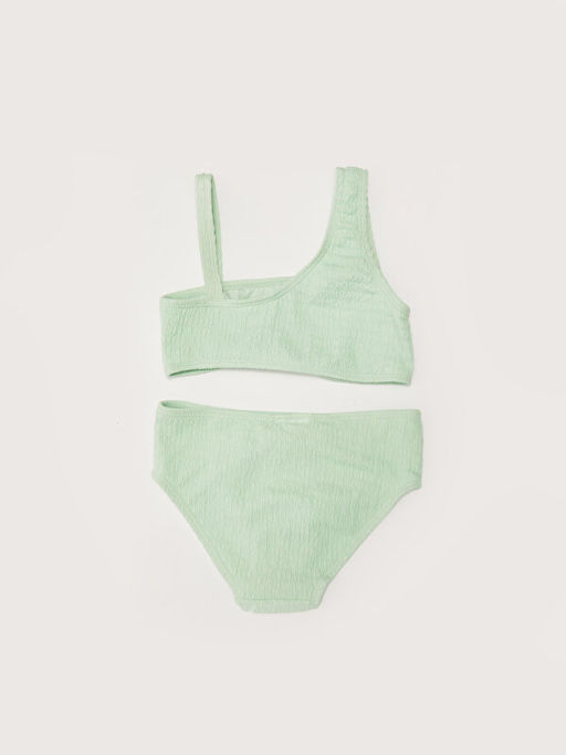 Esnek Kuma? Kendinden Desenli K?z ?ocuk Bikini - Waikiki фото 2