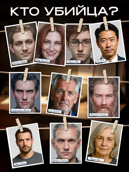 Настольная игра «Петля лжи», детективная, 16+