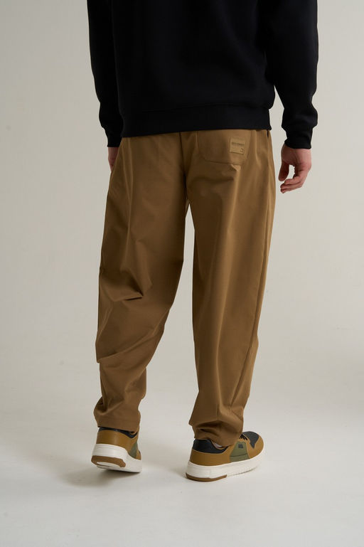 Брюки текстильные Коричневый COMMUTE Woven Track Pants - Anta фото 5