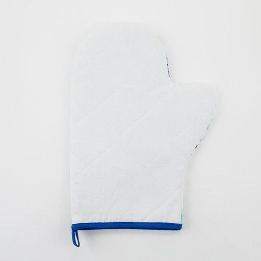 Варежка-прихватка Blue flowers, 20?28 см, саржа, 100% хлопок, ватин 250 г/м?