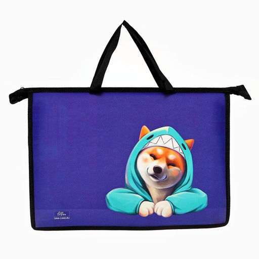 Папка для труда, А4, пластиковая, 33.5×23.5×5.5 см «Сиба»