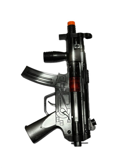 Автомат - трещотка 25см (500-2) черный, в пакете