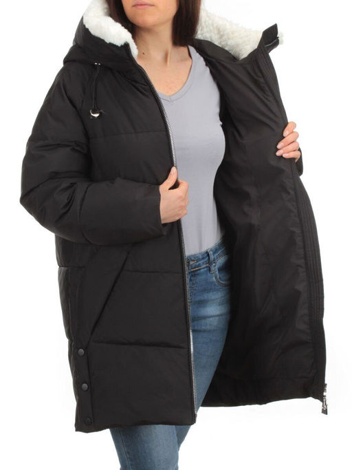 Y23-868 BLACK Куртка зимняя женская (тинсулейт) - Fashion фото 6