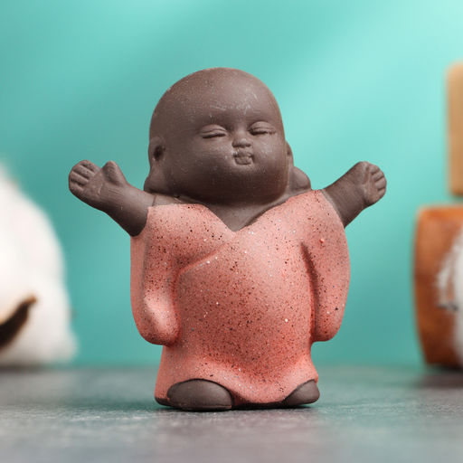 Цена за 2 шт. Фигурка керамика TAKE IT EASY «Будда», 3×6 см, МИКС