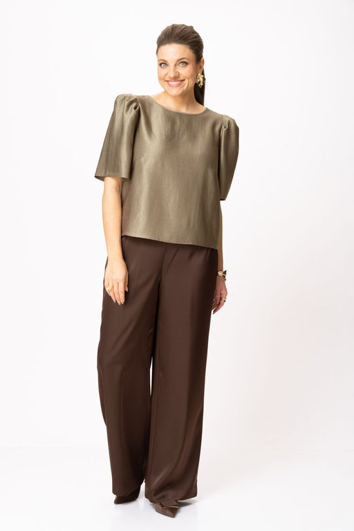 Костюм Bonna Image 1013/1 бежевый+коричневый фото 6