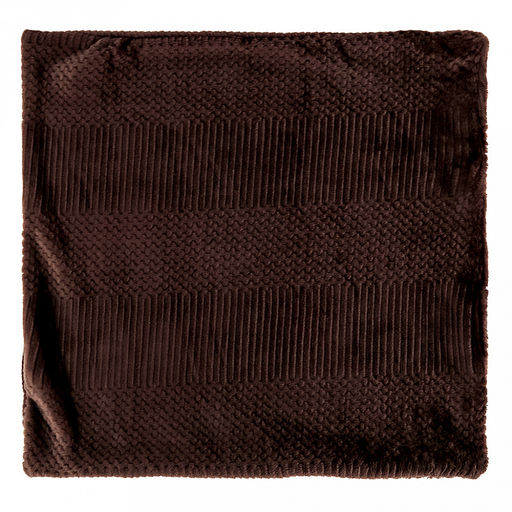 Наволочка декоративная на молнии 45х45см Сокол, велсофт Bellini ,гладкокрашенный, стриженный, полиэстер 100%, плотность 240г/м2, упаковка на картоне, Домашняя мода (Россия)  фото 6