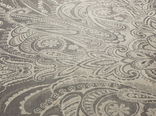 0с23 ЯК Скатерть 178*229 "Огурчик изящный" цв. темно-серый