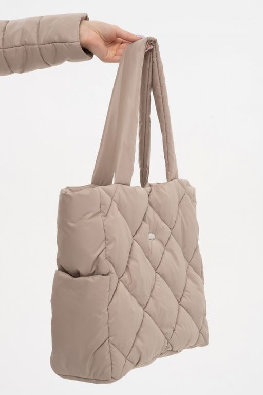 Сумка из стеганой плащевой ткани на синтепухе - А+б коллекция фото 6
