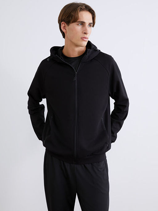 Kap??onlu Uzun Kollu Erkek Sweatshirt