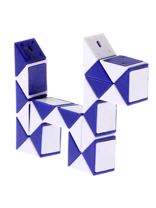 Головоломка «Змейка», цвет синий