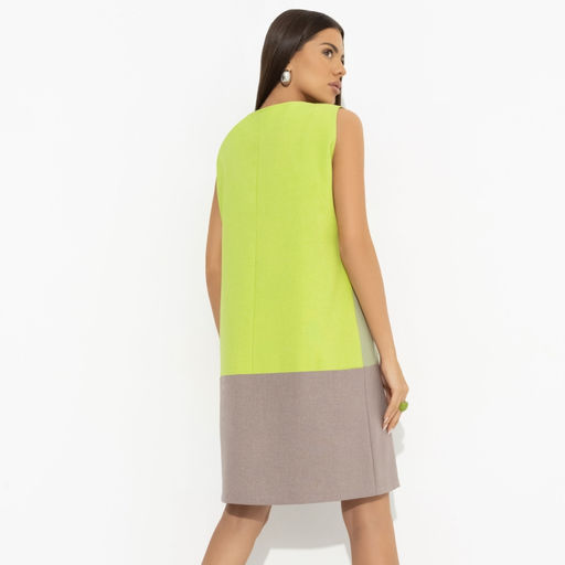 Платье в стиле сolor block Деликатная смелость - Charutti фото 5