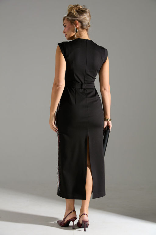 Платье LM М 46 красное и белое