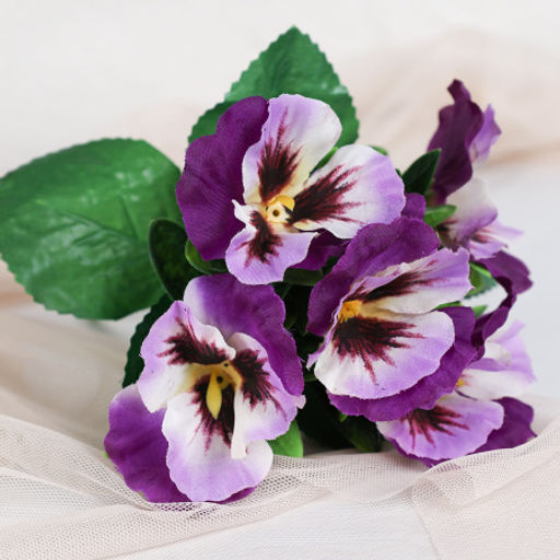 Цена за 12 шт. Цветок искусственный / W01316-16 /уп 12/300/600/ ВЫПИСЫВАТЬ по 12 штук - Галеонтрейд фото 3