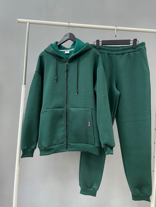 футер 3х нитка С НАЧЕСОМ качества ПЕНЬЕ Костюм мужской утепленный - Knitka фото 2