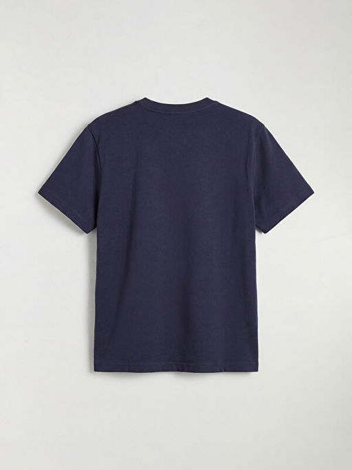 Yaz? Bask?l? Erkek ?ocuk Ti??rt