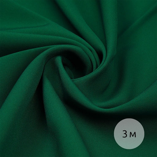 Ткань Габардин кач-во Фухуа 180 г/м? 100% полиэстер шир.150 см арт.TBY.Gbf.24102.S529 цв.S529 изумруд уп.3м