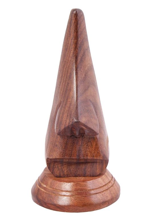 Подставка под очки Нос (дерево) № Пи55 - Ганг фото 2