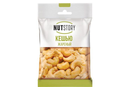 NutStory, кешью жареный, 34 г