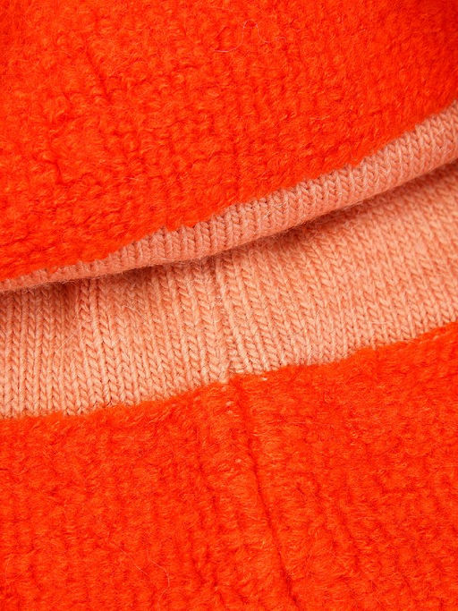 Шапка жен. кид-мох+альп+шерсть LB-N88031A orange - Labbra фото 8