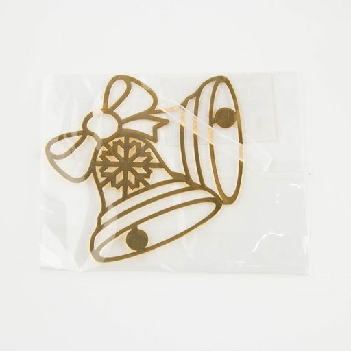 Ёлочная игрушка новогодняя «Колокольчики», 9.8×7.9 см