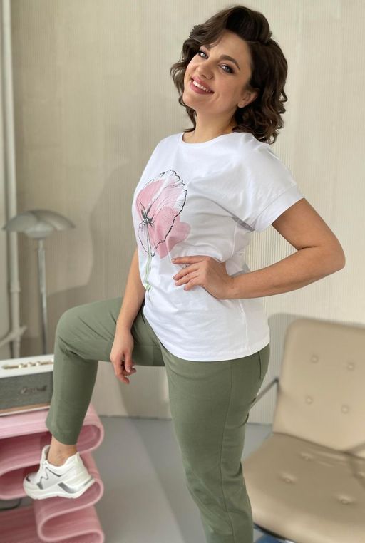 Футболка Rumoda 2113 белый  фото 3