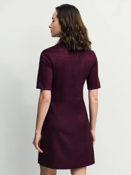 Платье мини из искусственной замши / Zarina