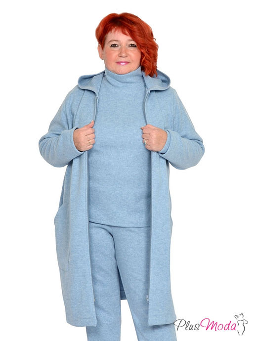 Жакет-куртка Модель №1863 размеры 44-84 - Plusmoda фото 27