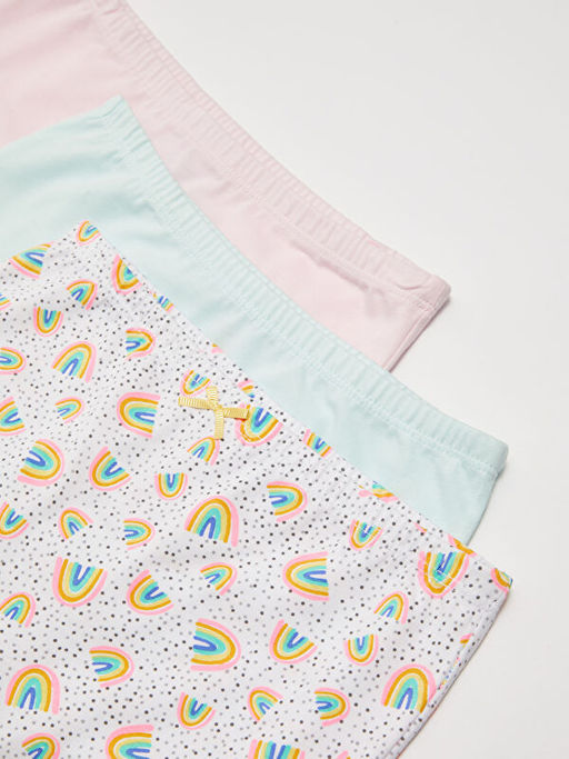 Beli Lastikli Pamuklu K?z ?ocuk Boxer 3l? - Waikiki фото 2