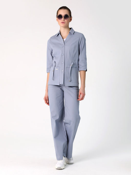 25226 Жакет голубой