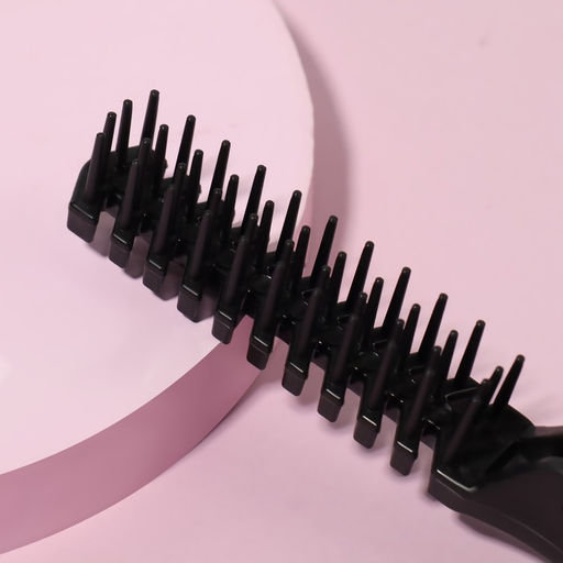 Расчёска складная, 20/10×2.8 (±1) см, чёрная