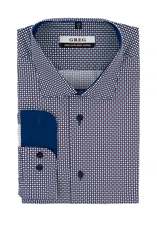 Сорочка мужская длинный рукав GREG 623/131/8921/Z/1_GB фото 2