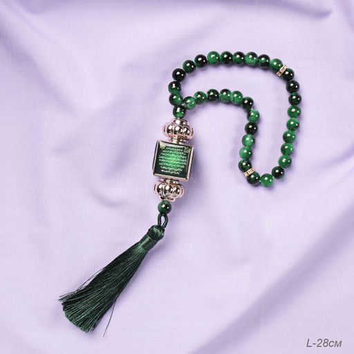 Оберег мусульманский четки 28 см / G3-5 /уп 12/360/600/ - ГалеонТрейд фото 3