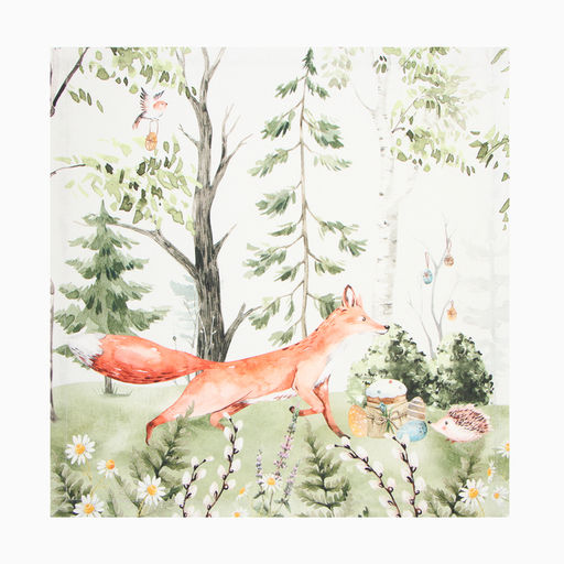 Набор столовый Этель Лесная сказка, скатерть 148х183 +/-2см с ГМВО, салф.40х40 см - 8 шт  фото 9