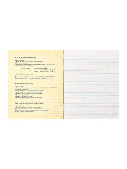 Набор предметных тетрадей Calligrata «Мрамор светлый», 10 предметов, 48 листов, со справочным материалом, обложка из мелованного картона, УФ-лак, б�...