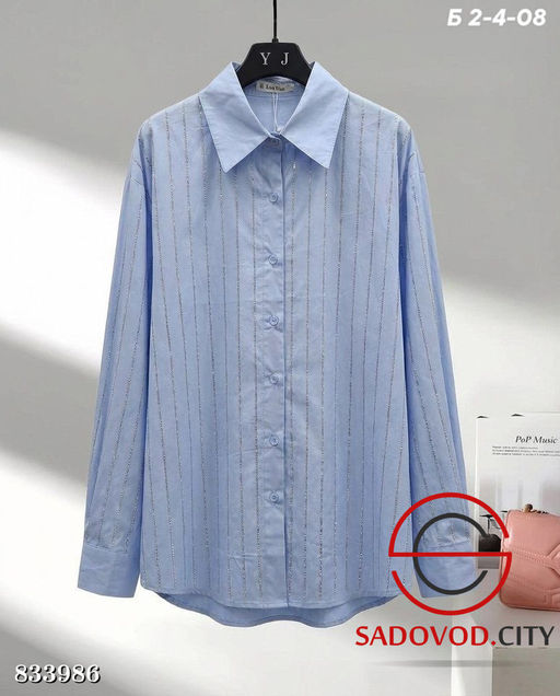 Рубашка женская из хлопка